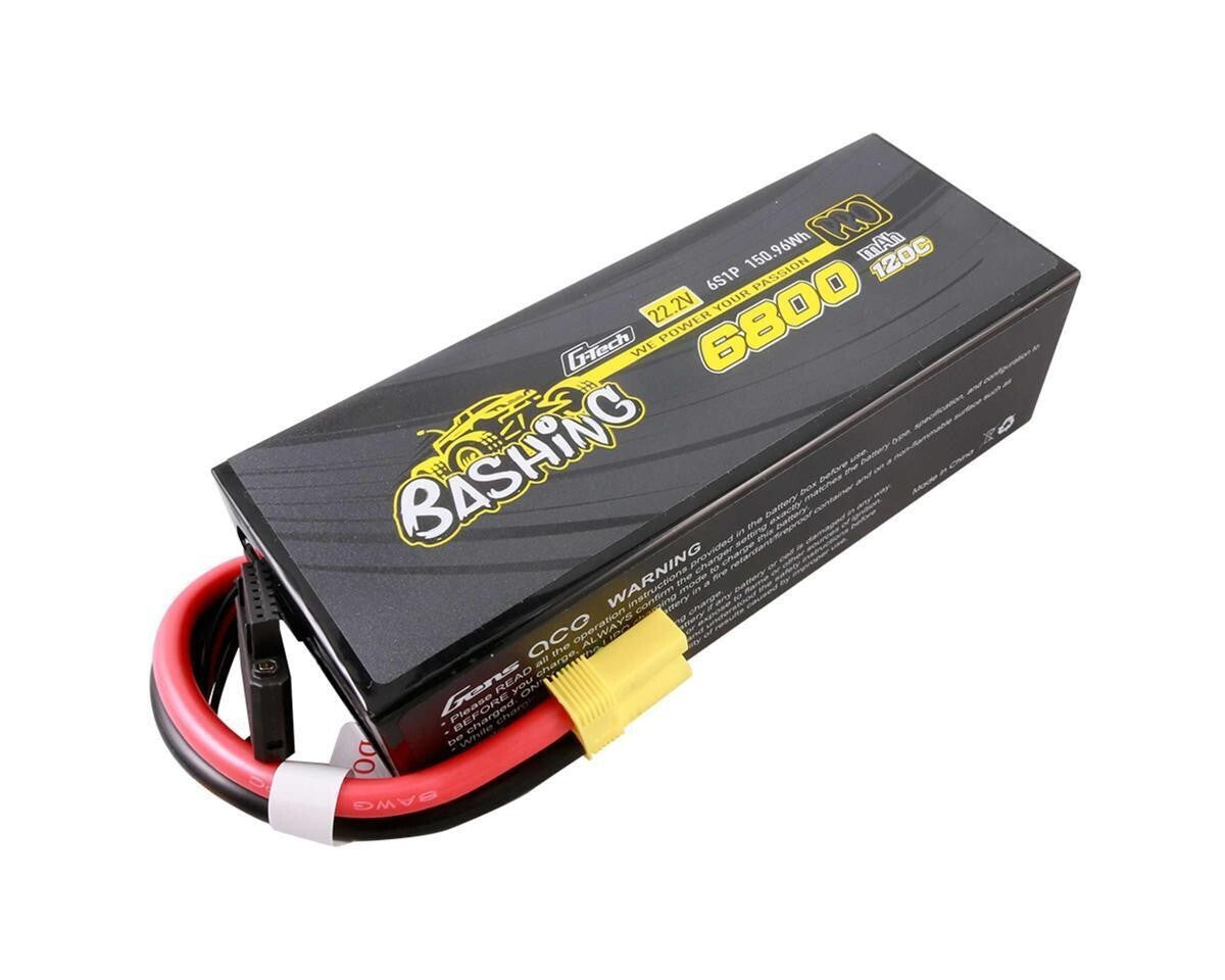 Gens Ace G-Tech Smart 6S EC5 6800mah Bashing Series Hardcase LiPo Battery 120C
