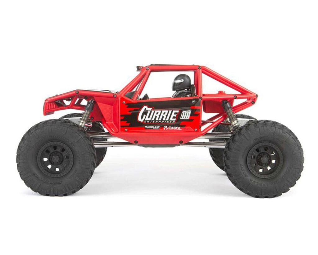 Axial Capra 1.9 4WS Unlimited Trail Buggy 1/10 RTR 4WD Rock Crawler Red w/DX3