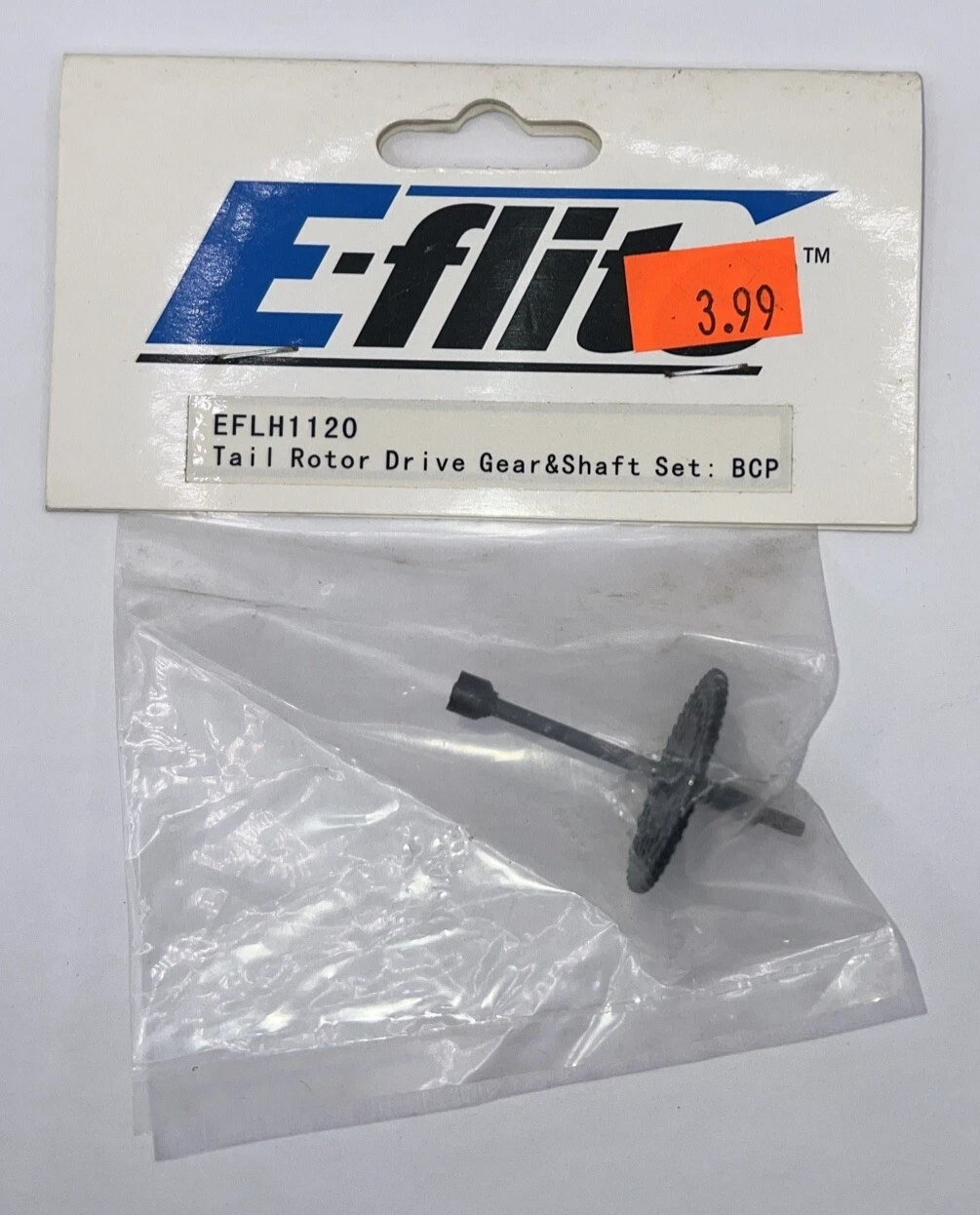Eflite E-flite Blade CP BCP RC Helicopter Tail Rotor Drive Gear & Shaft EFLH1120