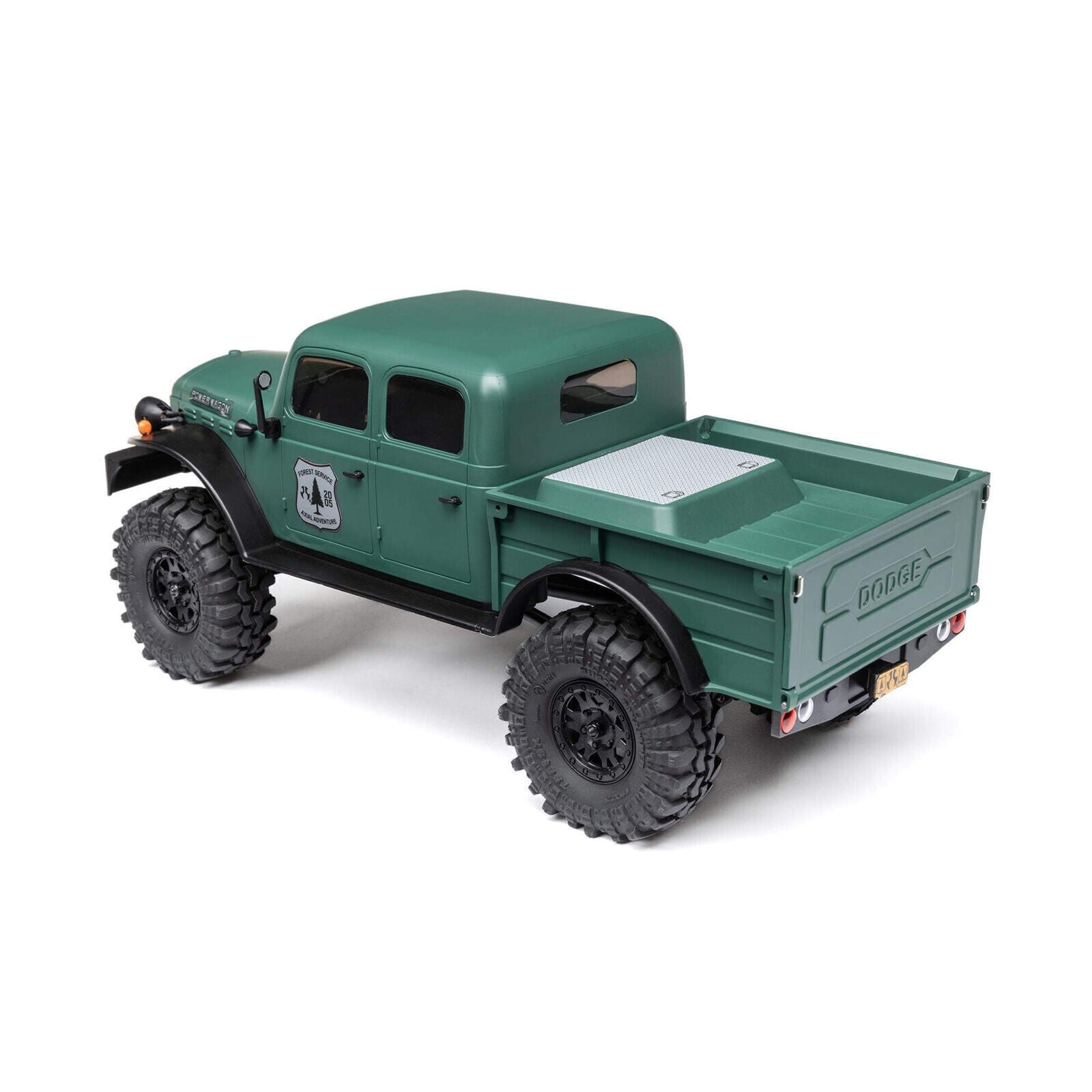 Axial AXI00007T2 1/24 SCX24 Dodge Power Wagon 4WD Rock Crawler Brushed RTR Green