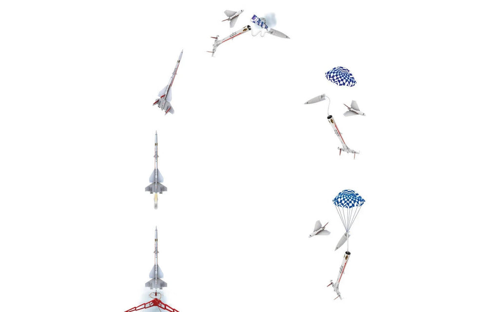 Estes Flying Model Rocket Kit Super Orbital Transport EST7314 7314 Expert Level