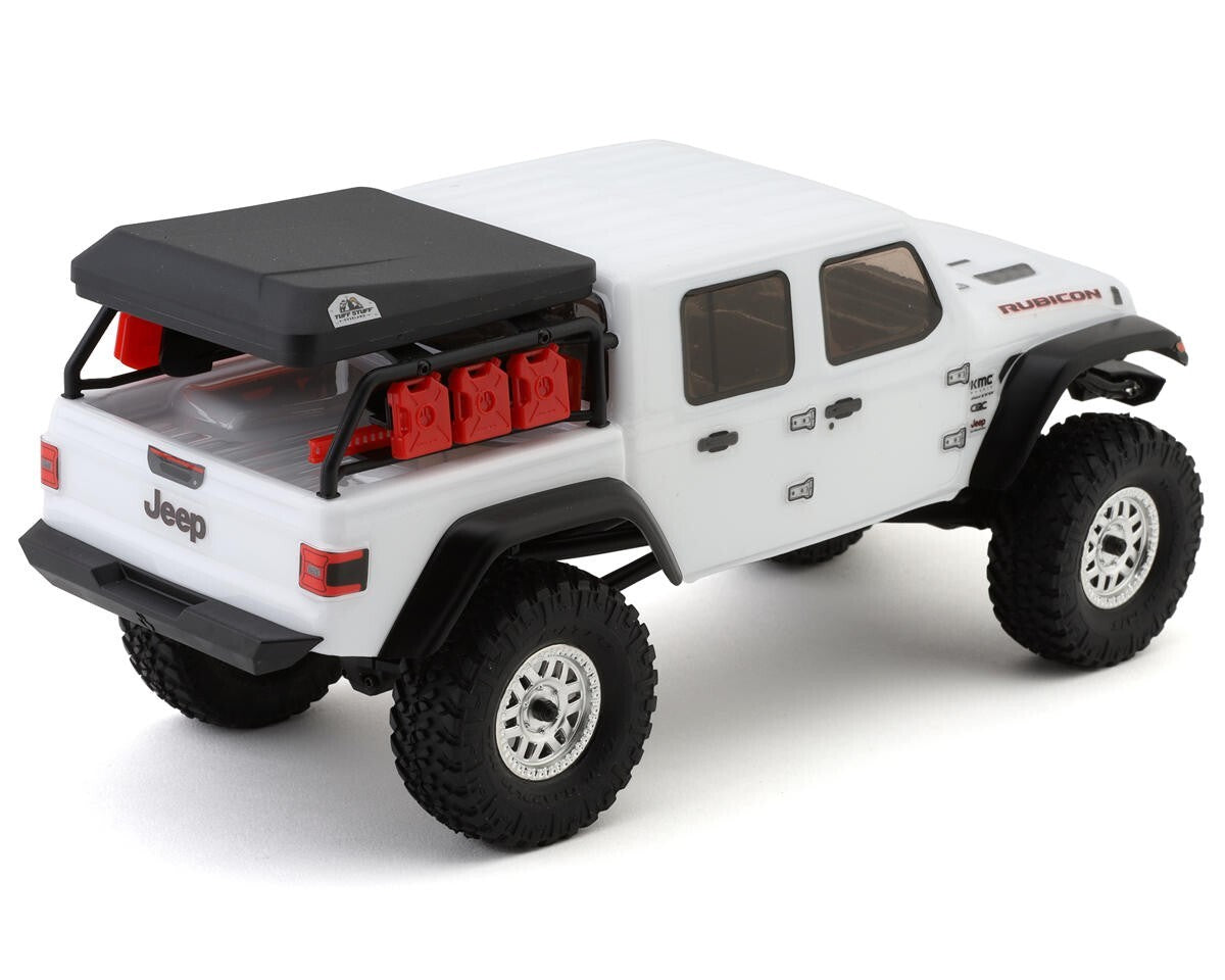 Axial SCX24 Jeep JT Gladiator 1/24 Scale 4WD RTR Ready To Run Crawler White