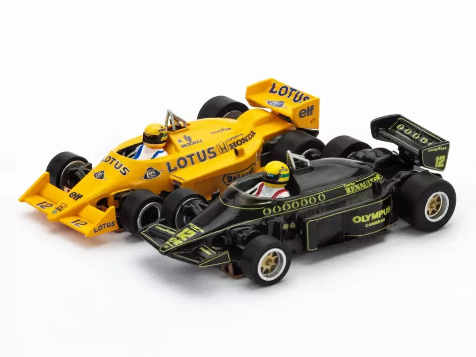 AFX Ayrton Senna Lotus Limited Edition HO Scale Slot Car Formula Race Set 22112