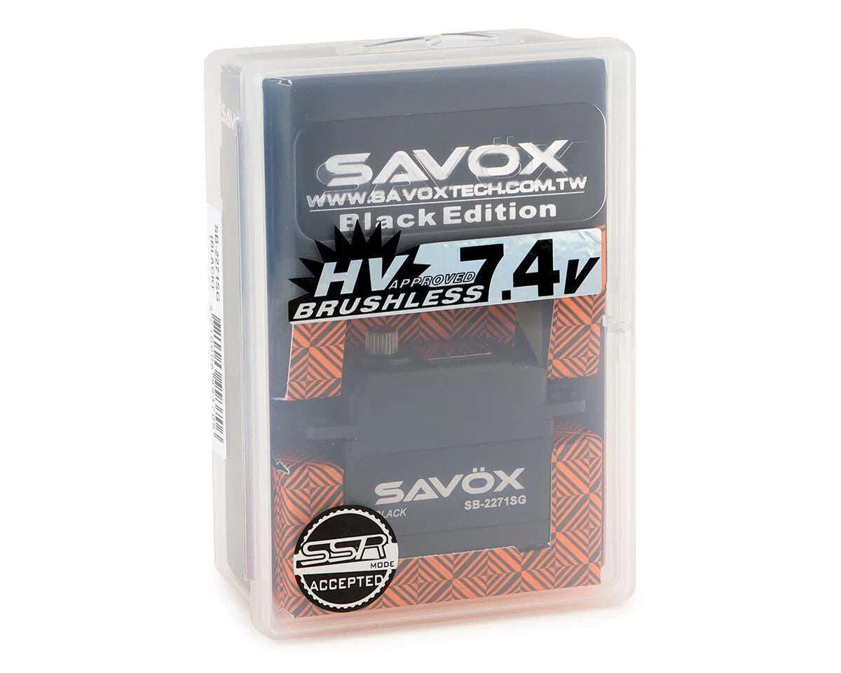 Savox SB2271SG-BE 2271 Black Edition High Voltage Brushless Digital Servo 