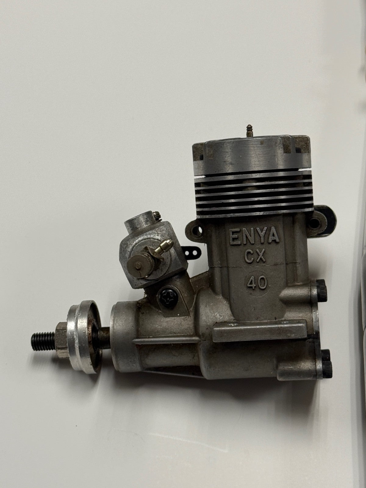 Excellent Enya .40 40 CX Two Stroke Nitro Model Airplane Engine w/ Tuned Pipe