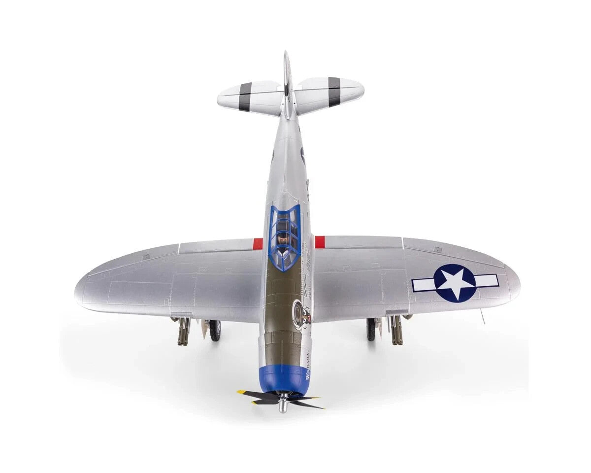 E-flite EFlite P47 P-47 Razorback BNF Basic Electric RC Airplane AS3X & SAFE