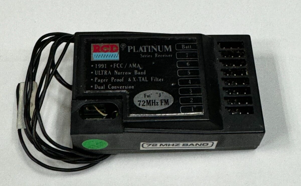 Excellent Hitec RCD3500 Negative Shift 72mhz RC Airplane Receiver : Futaba Hitec