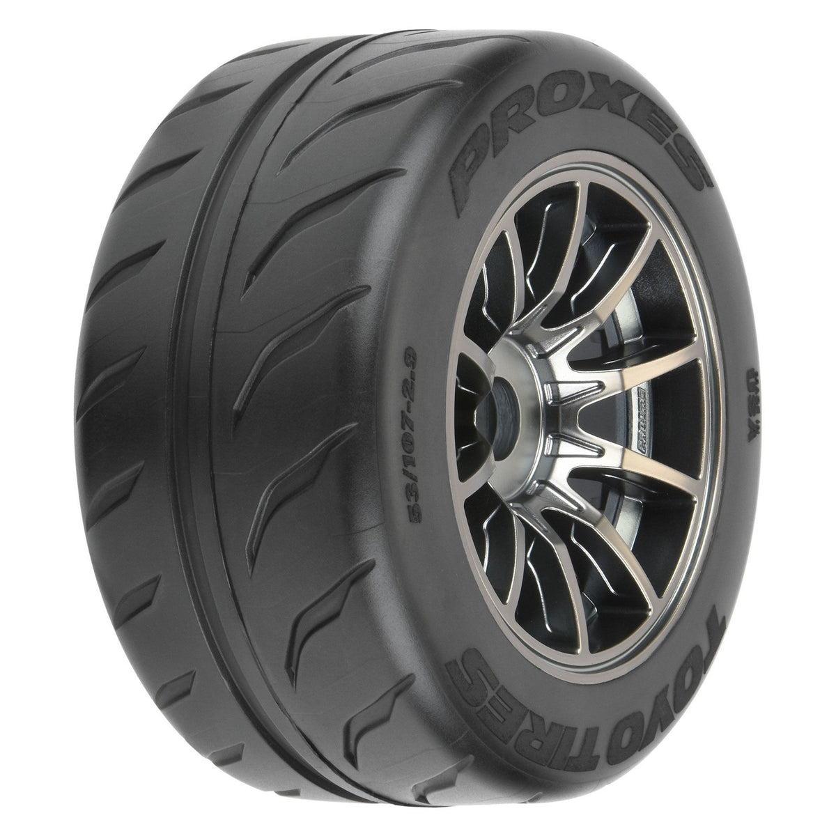 Proline 10200-11 1/7 Toyo Proxes R888R S3 Rear 53/107 2.9" BELTED MTD 17mm