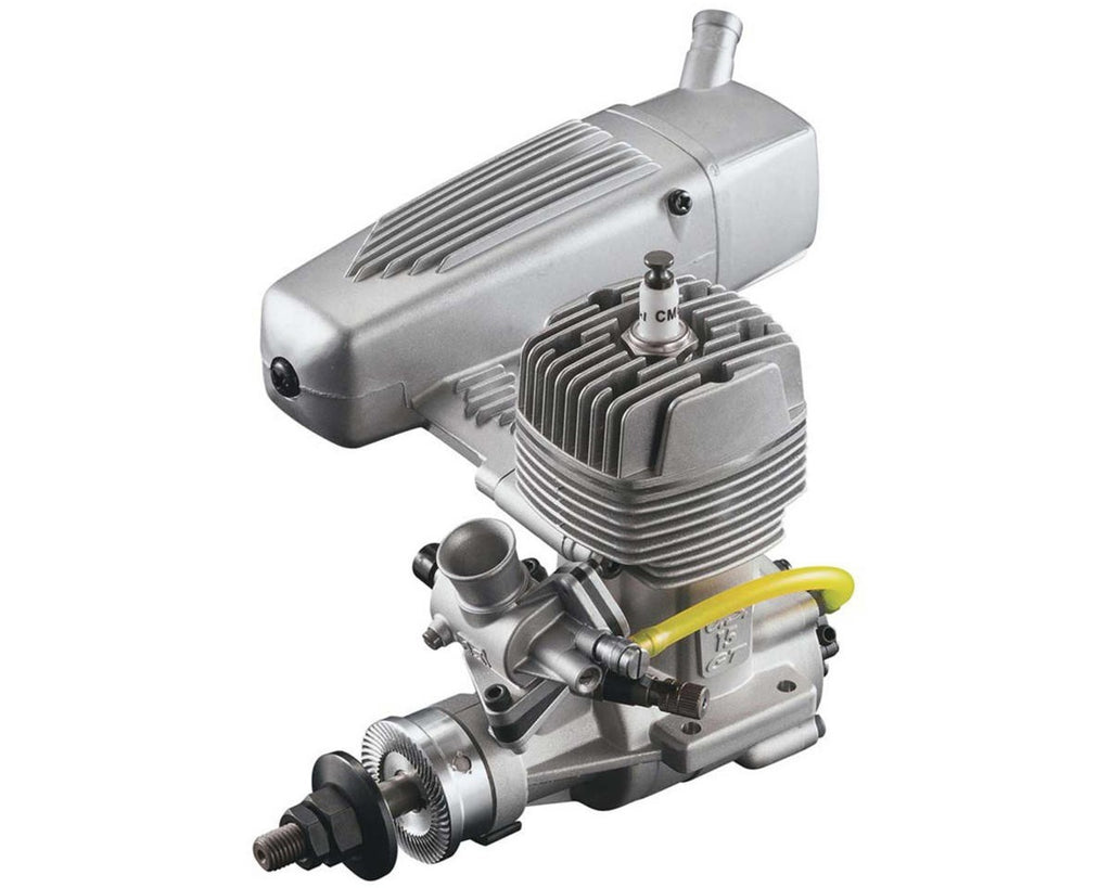 O.S. OS GT 15 GT15 15cc Gas 2-Cycle Airplane Engine w/Muffler OSMG1515