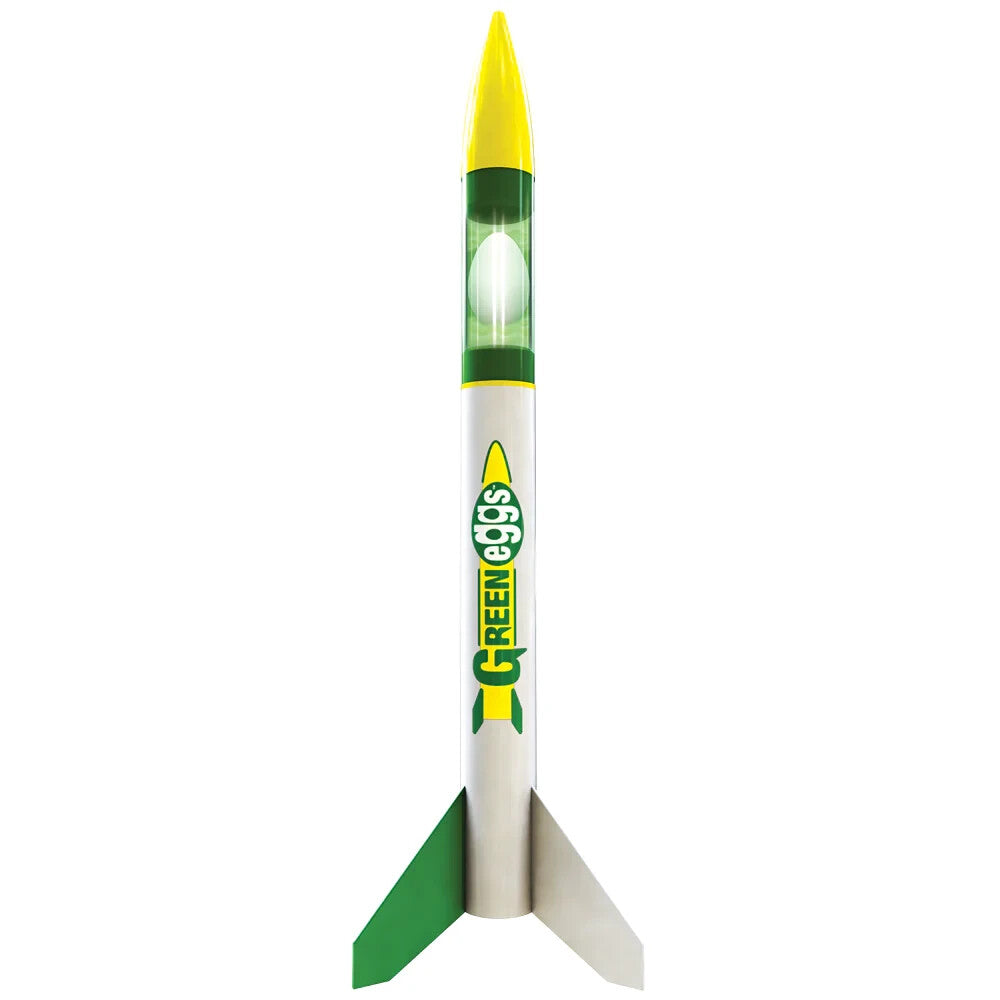 Estes Flying Model Rocket Kit Green Eggs EST7301 7301 Intermediate Skill Level