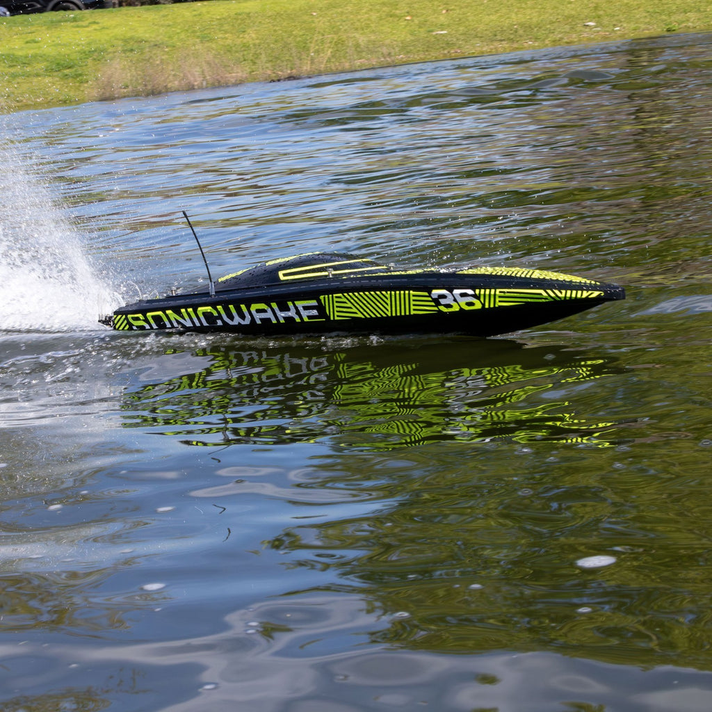 Pro Boat PRB-2171T1 Sonicwake 36 V3 Self-Righting Brushless 8S RTR Black