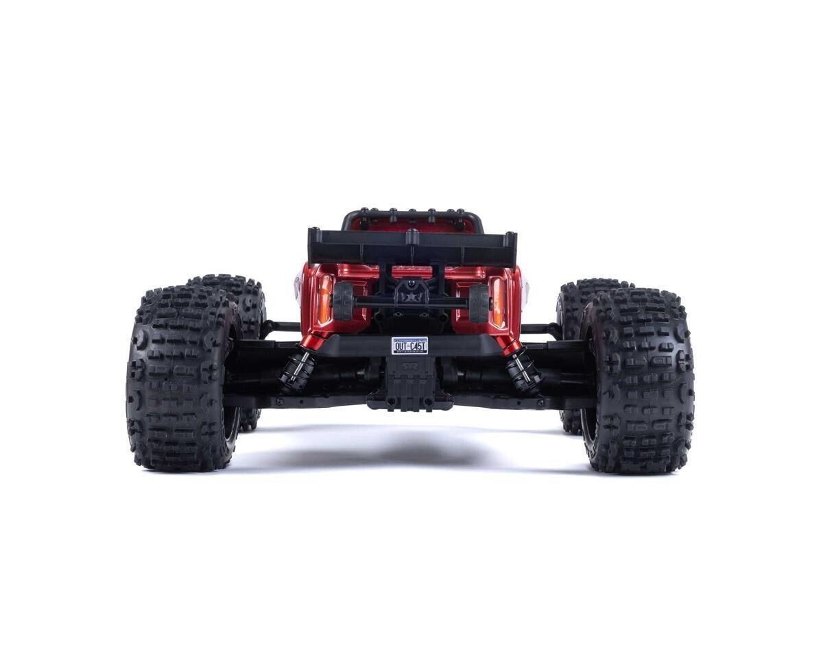 Arrma Outcast 4S V2 BLX Brushless RTR 1/10 Scale Stunt Truck (Red) ARA4410V2T4