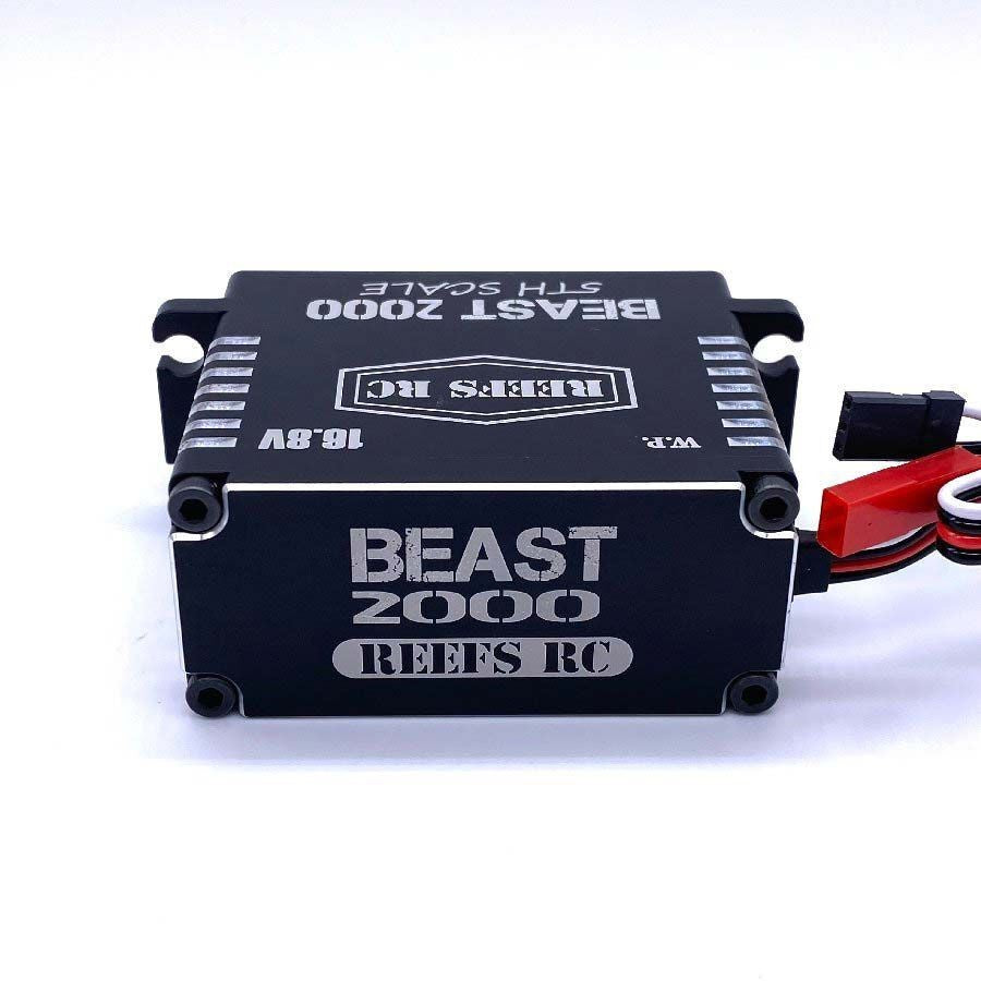 REEFS RC SEHREEFS103 Beast 2000 1/5 Scale High Torque Brushless Waterproof Servo