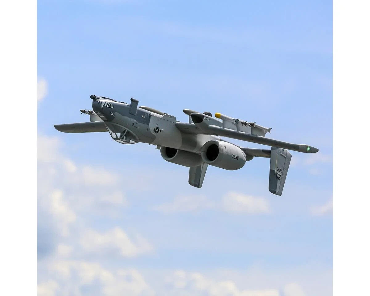 E-flite A-10 A10 Thunderbolt II Twin 64mm EDF BNF Basic Electric Jet Airplane