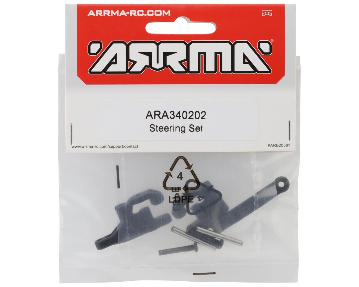 ARRMA ARA340202 340202 Steering Set for 1/18 Scale GROM Granite Typhon Mojave