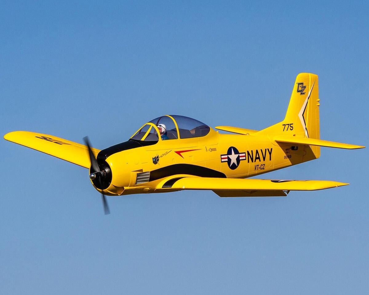 E-flite EFlite Carbon-Z T-28 Trojan 2.0m Plug-N-Play Electric Airplane EFL013575