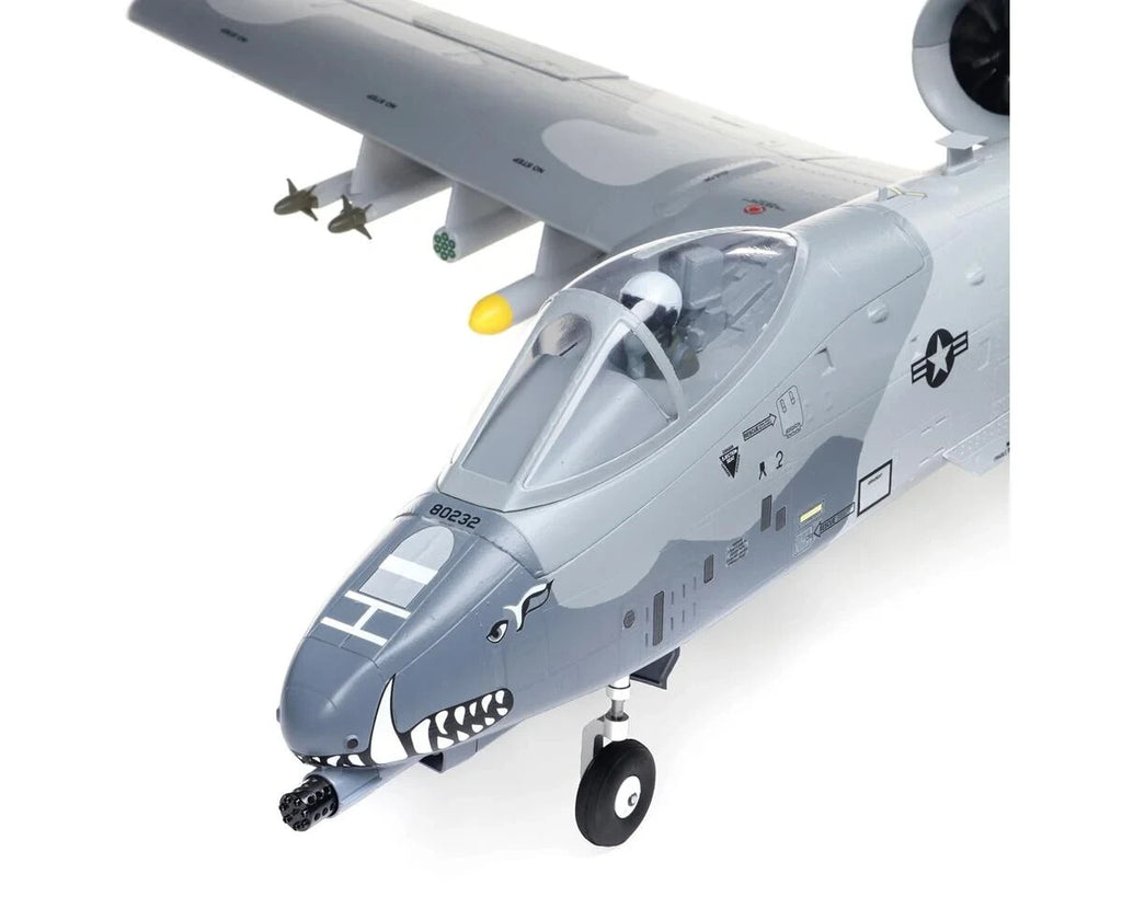 E-flite A-10 A10 Thunderbolt II Twin 64mm EDF BNF Basic Electric Jet Airplane