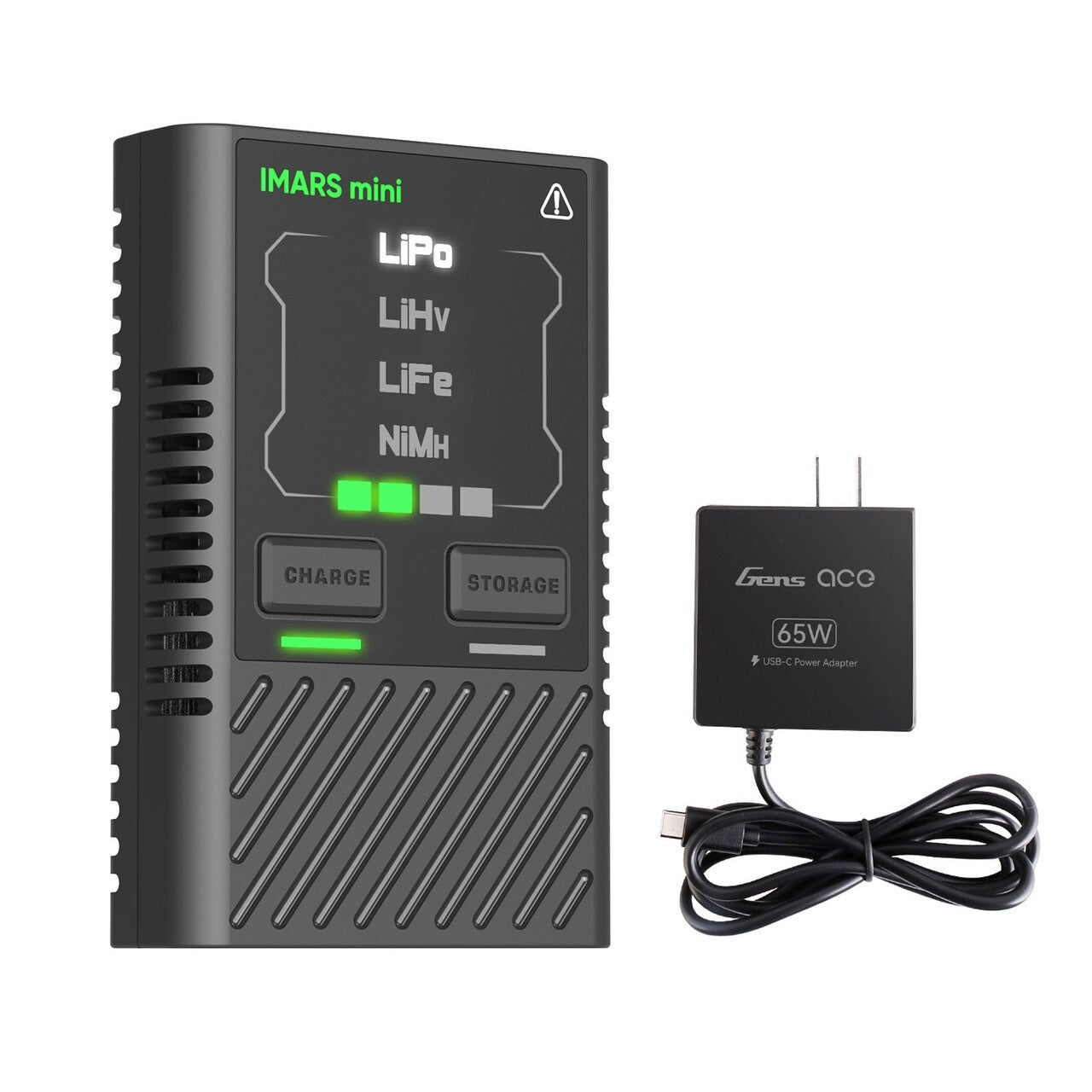 Gens Ace Imars Mini 2-4S 60W USB-C DC charger power supply GEA60WC1