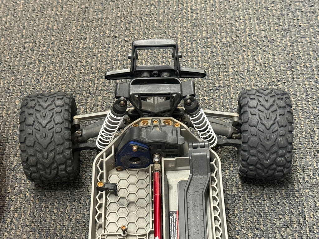 Traxxas Rustler 4WD 1/10 RC Stadium Truck Roller Chassis w/ Body and Wheels