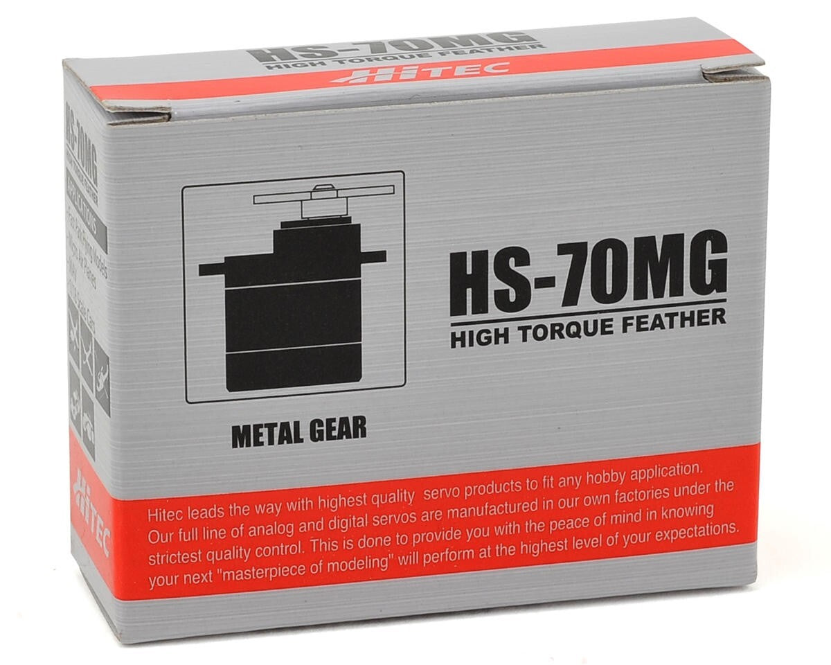 Hitec HS-70MG 70MG Ultra Torque Metal Gear MG RC Airplane Heli Feather Servo