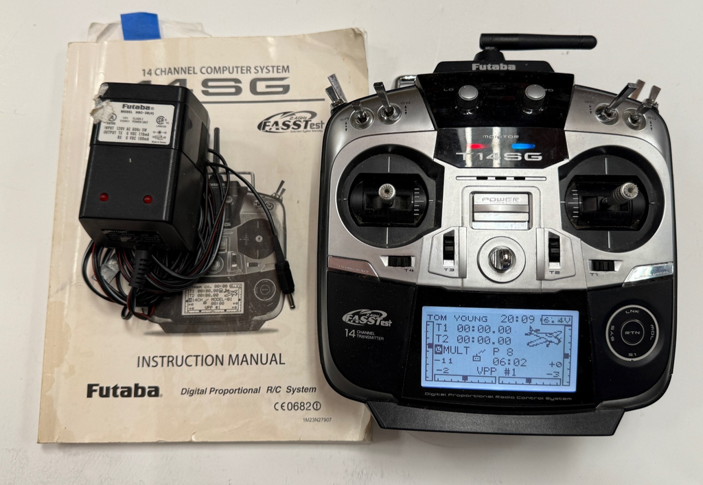 Excellent Futaba 14SG RC Remote Control Model Airplane 2.4ghz Transmitter