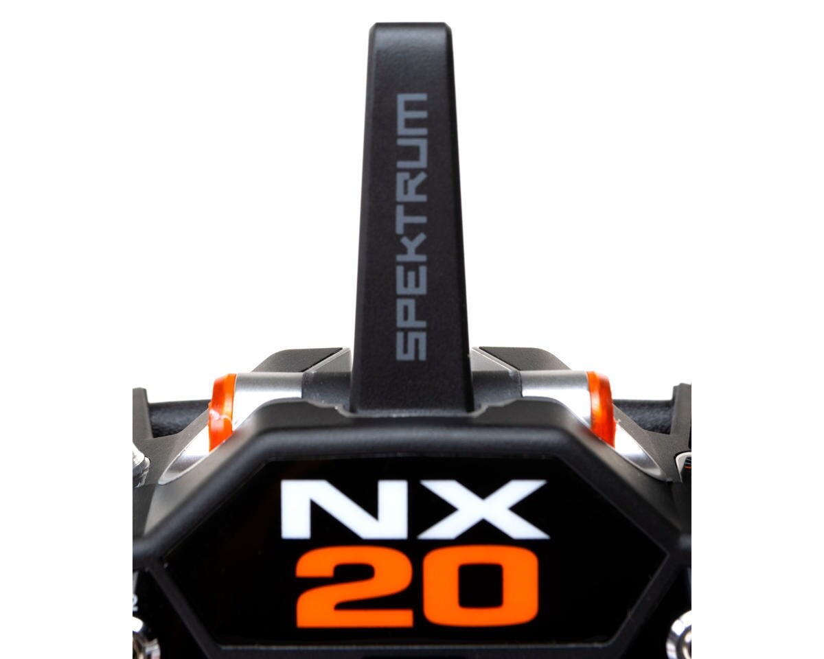 Spektrum RC NX20 2.4GHz DSMX 20-Channel Radio System Transmitter Only SPMR20500