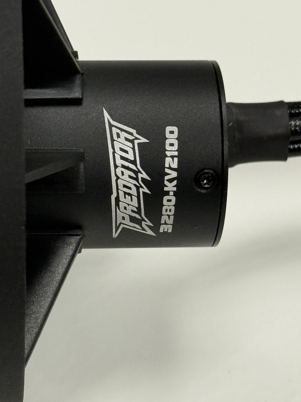 FMS Predator 80mm Ducted Fan EDF  3280 2100Kv Inrunner Motor with Metal Spinner