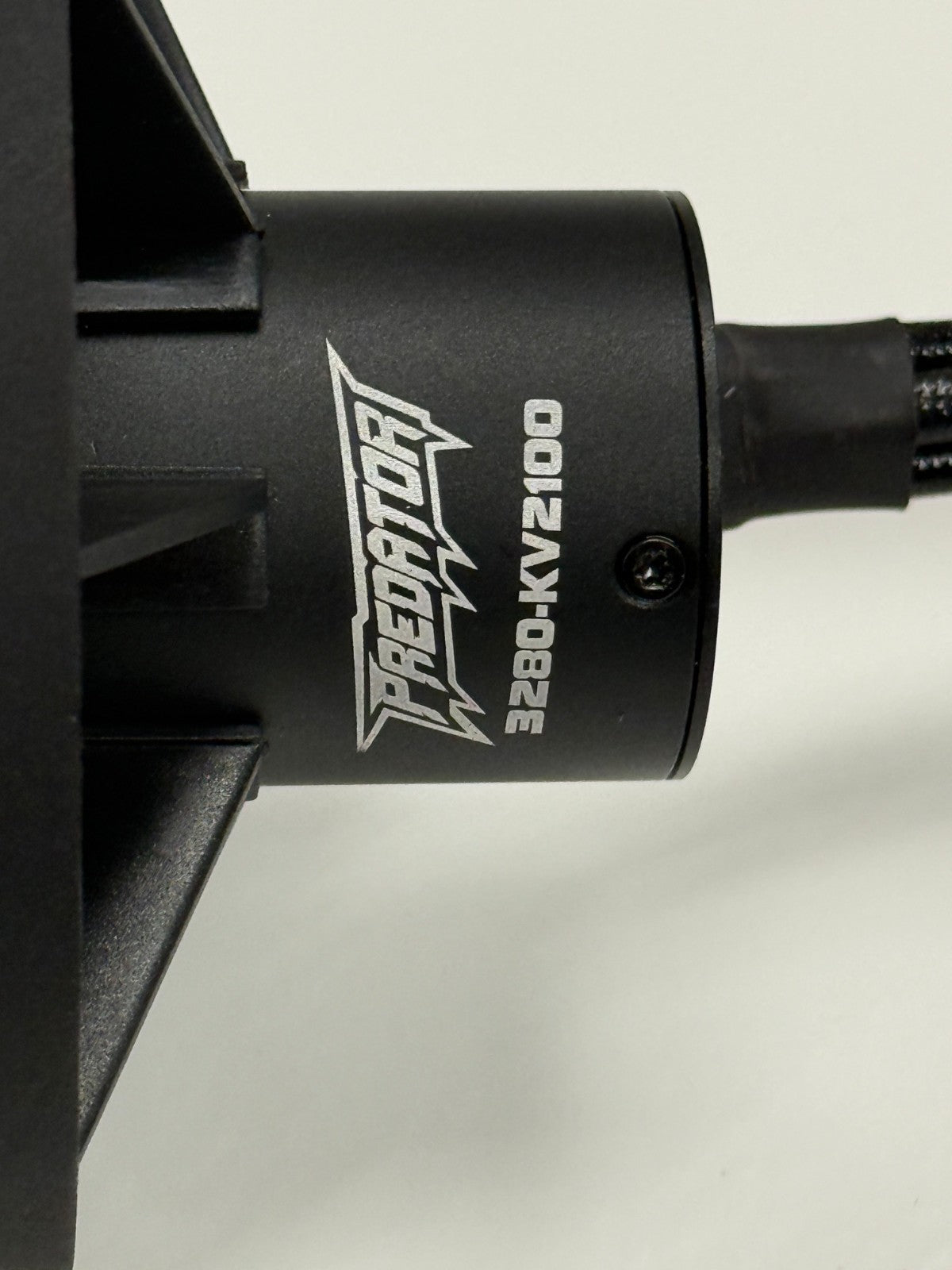 FMS Predator 80mm Ducted Fan EDF  3280 2100Kv Inrunner Motor with Metal Spinner