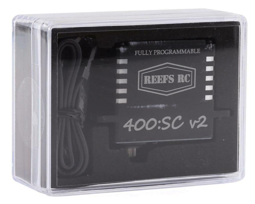 Reefs RC 400:SC V2 High Speed Steel Gear Digital Servo HV High Voltage