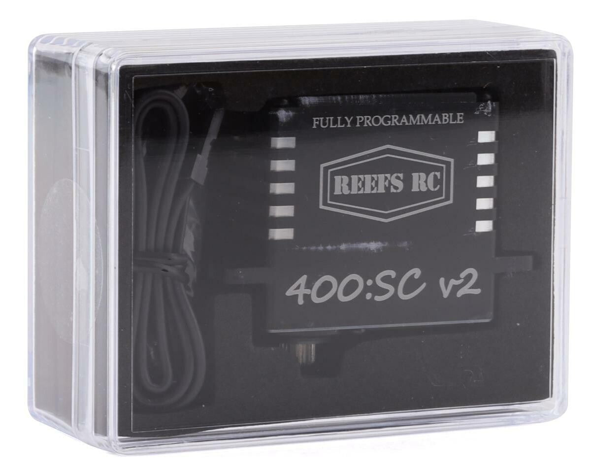 Reefs RC 400:SC V2 High Speed Steel Gear Digital Servo HV High Voltage