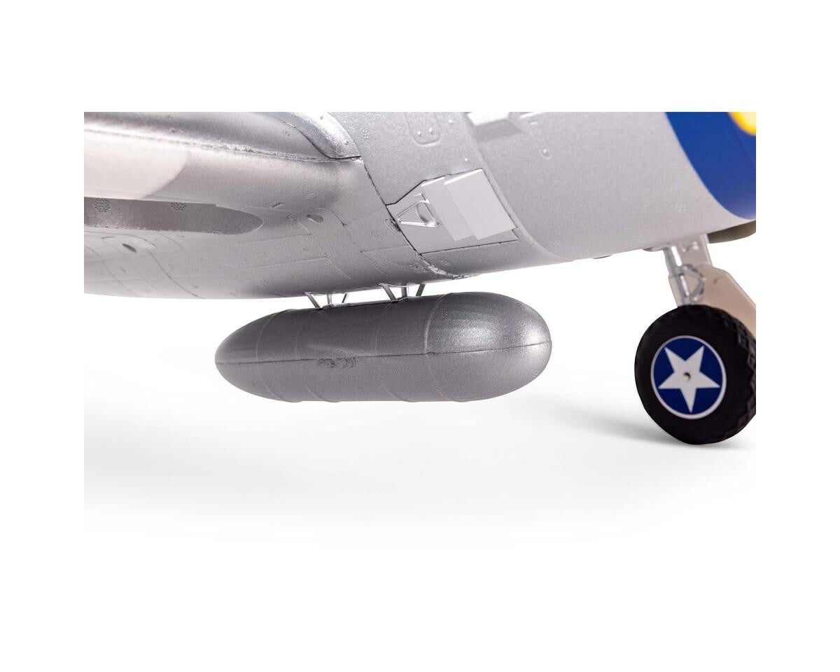 E-flite EFlite P47 P-47 Razorback BNF Basic Electric RC Airplane AS3X & SAFE