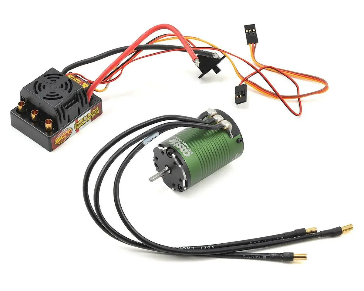 Castle Creations Sidewinder SCT Waterproof Combo w/ Sensored 1410 Motor (3800Kv)