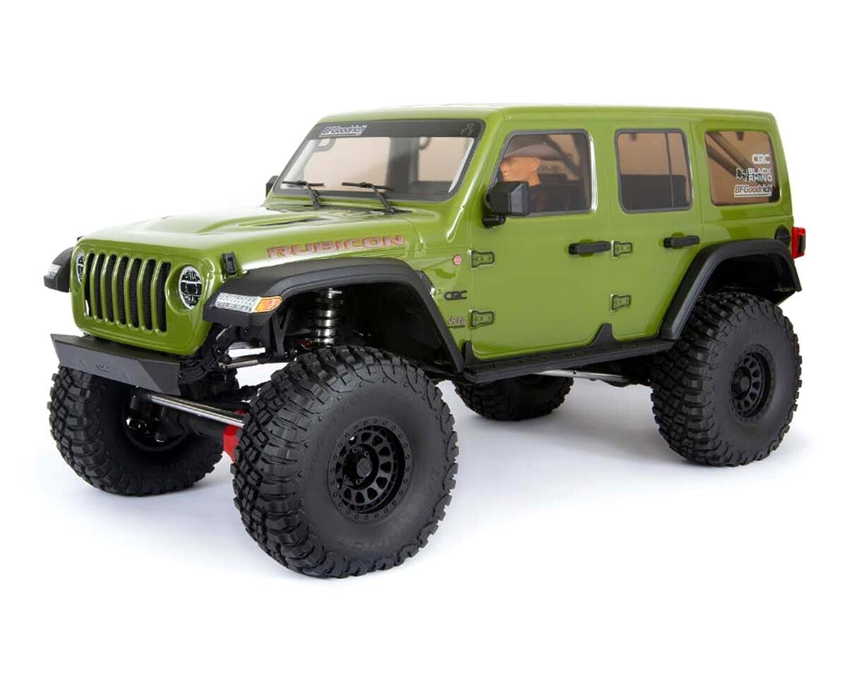 Axial SCX6 Jeep JLU Wrangler 1/6 4WD RTR Electric Rock Crawler Green AXI05000T1