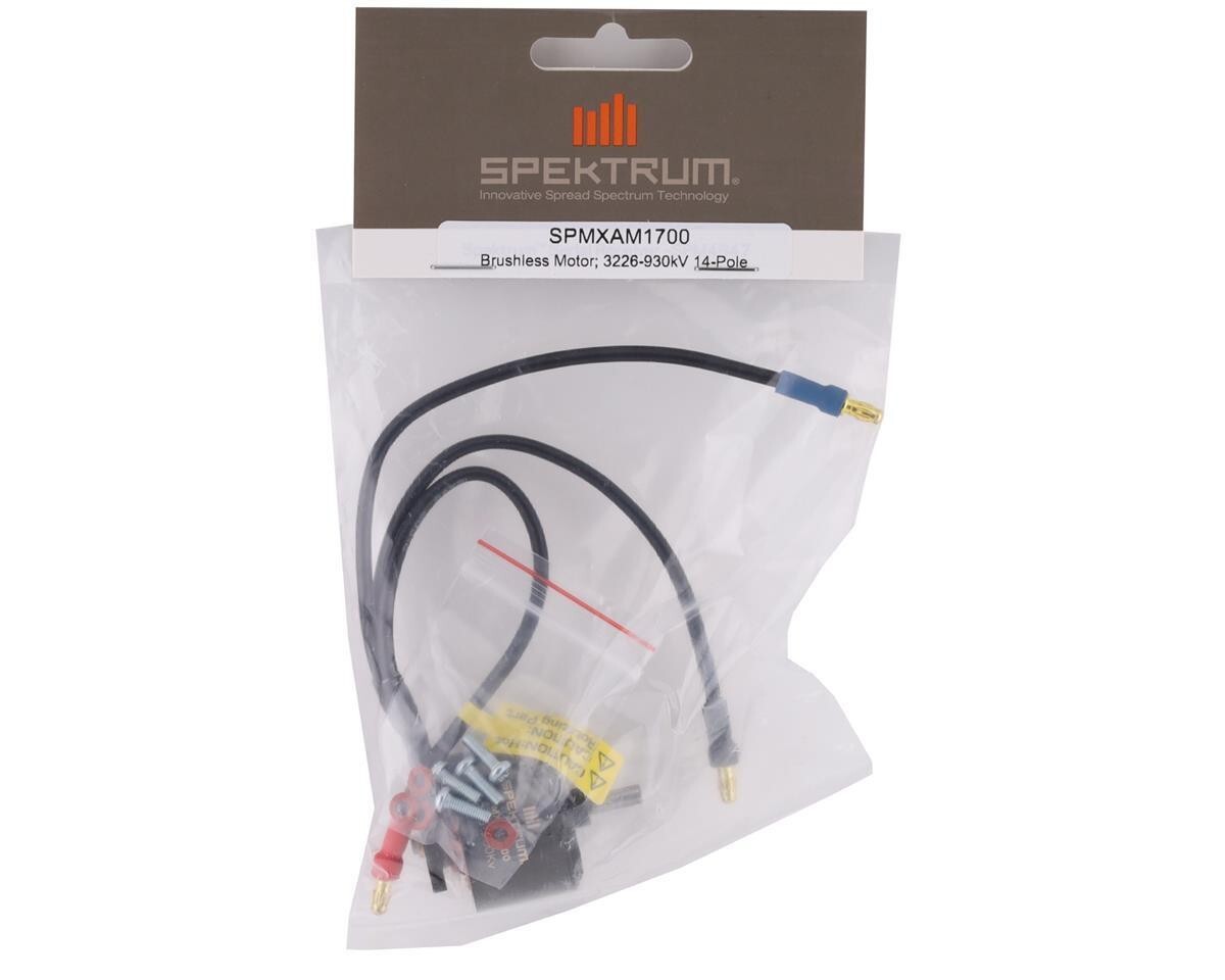 Spektrum RC 3226 14-Pole Brushless Motor (930kV) [SPMXAM1700] : E-Flite T-28 T28