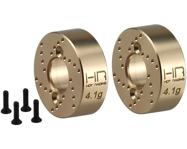 SXTY22H - Brass Rear Hub 4.1g SCX30