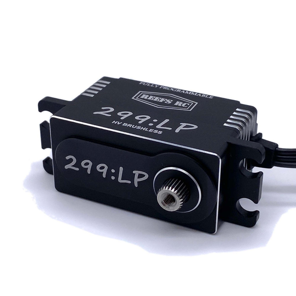 REEFS RC SEHREEFS24 299LP Low Profile Brushless Waterproof Servo Black 25T