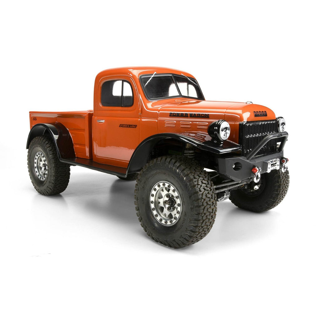 ProLine PRO349900 1946 Dodge Power Wagon Clear Body 12.3" WB 1/10 RC Crawler