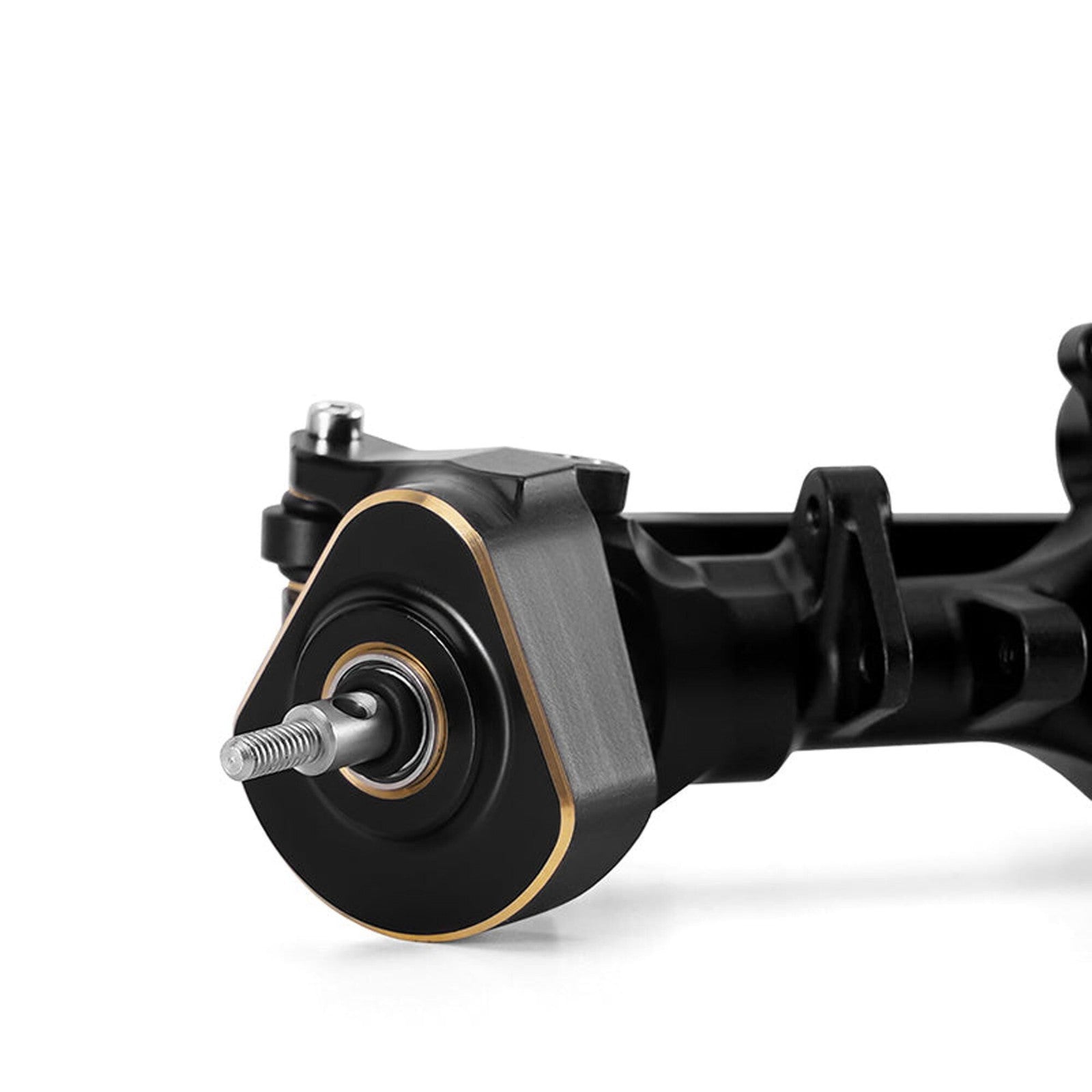 INJORA 4M-104BKFR +5mm Diamond Portal Axles Lay Down Servo TRX-4M Black
