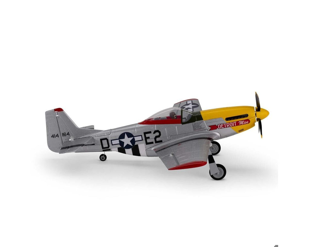 E-flite Eflite UMX P-51D Mustang "Detroit Miss" Basic BNF Electric Airplane