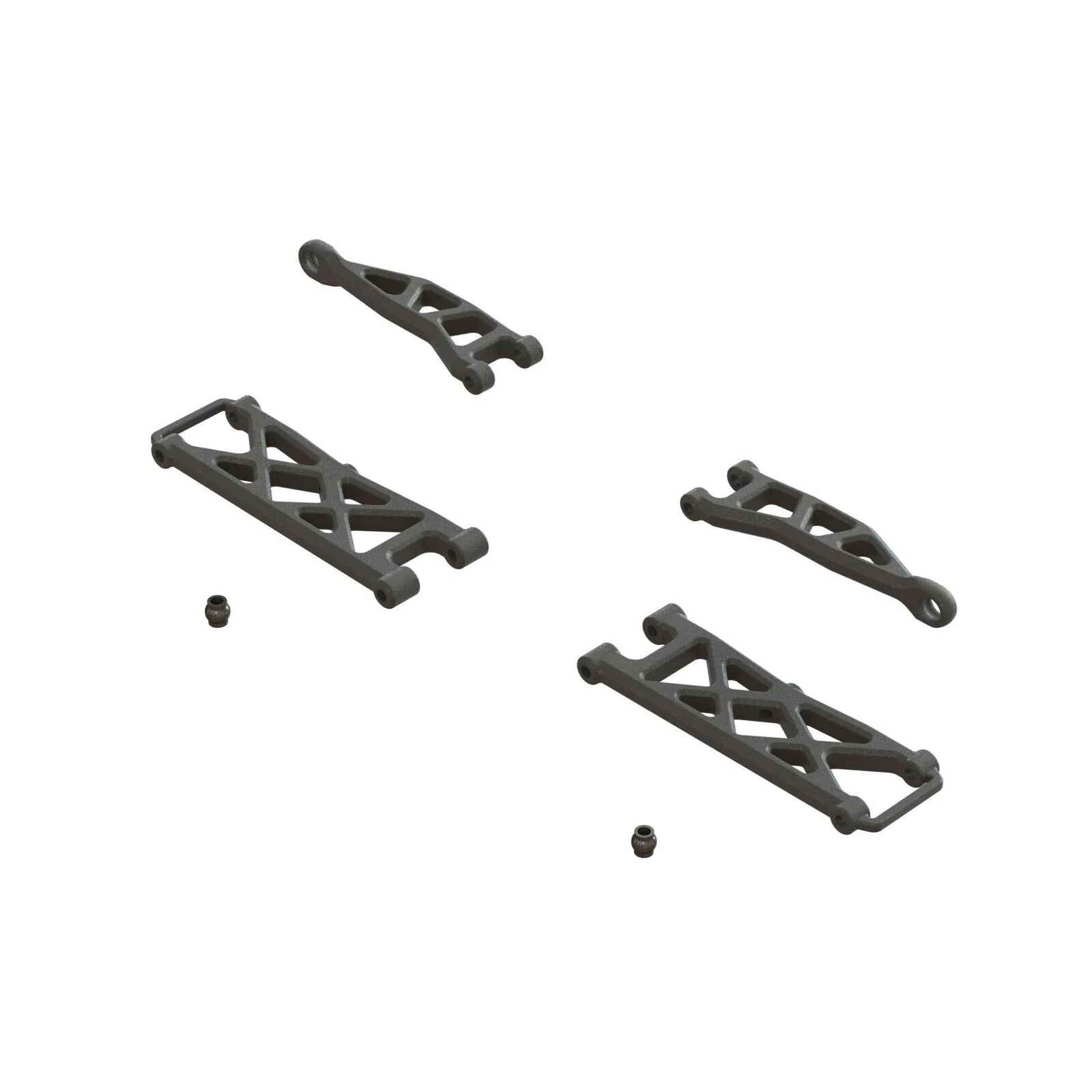 ARRMA ARA330808 Rear Suspension Arm Set A Granite / Typhon GROM 1/18 HH