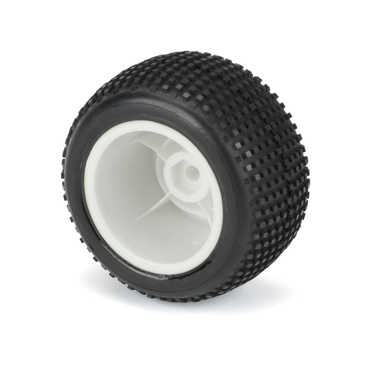 Proline Racing Hole Shot Tires MTD White Mini-T 2.0 F/R PRO1017713 RC Tire