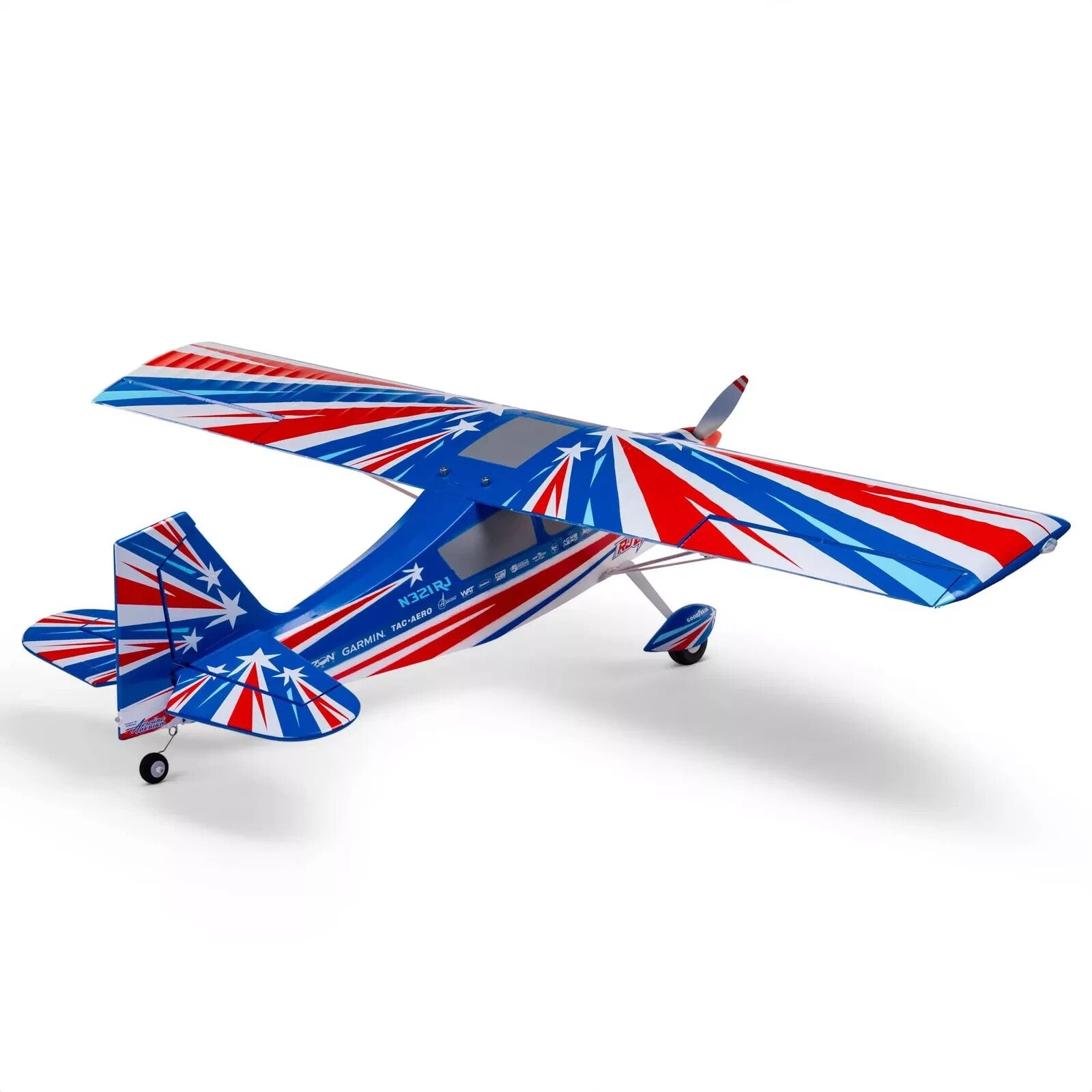 E-flite EFlite RC Airplane Decathlon 1.2m with Smart PNP Plug in Play EFL09275