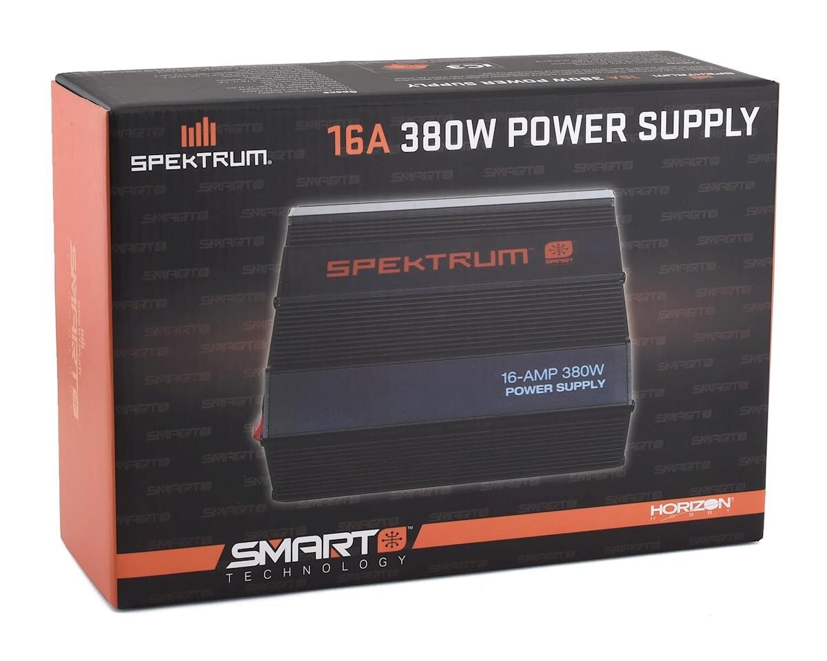 Spektrum RC Smart 16A 16 Amp Charger Power Supply (24V/16A/380W) SPMXC10202