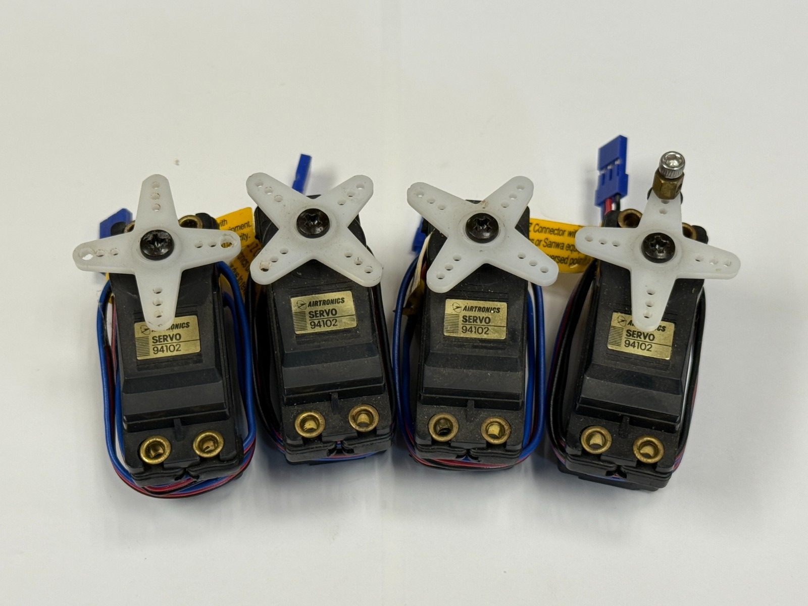 Airtronics 94102 BB Ball Bearing Standard Size RC Model Airplane Servo x4