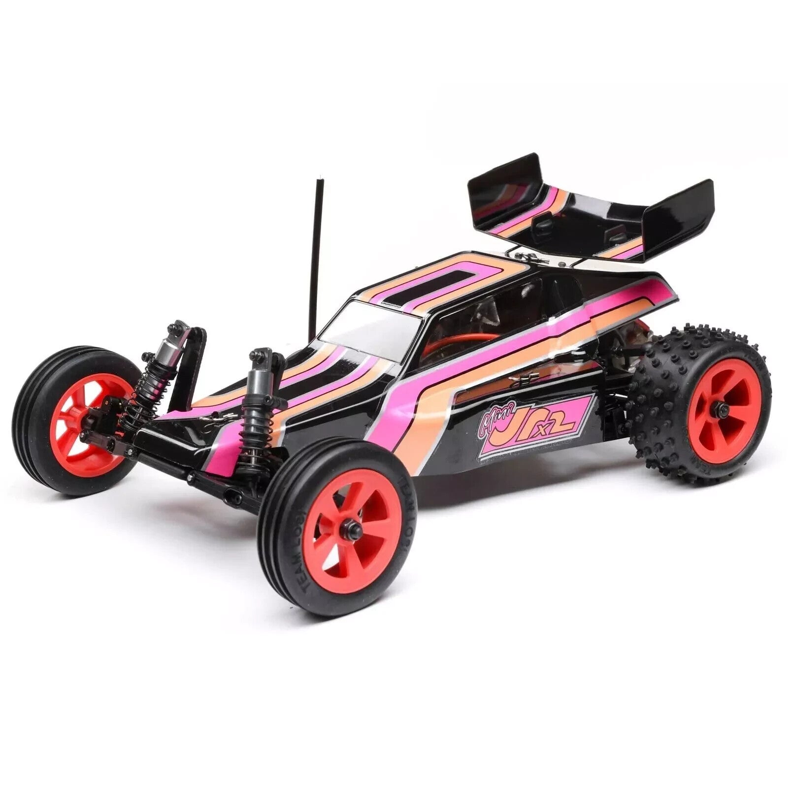 Losi JRX2 1/16 Scale RTR Ready To Run RC Remote Control Buggy Pink LOS01020T3