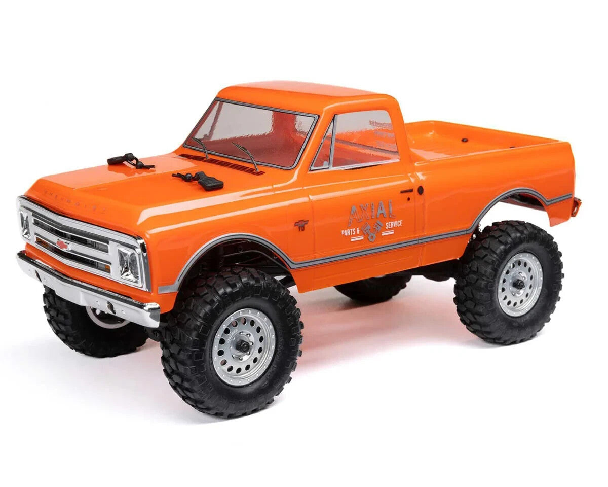 Axial SCX24 1967 Chevrolet C10 1/24 4WD RTR Scale Mini Crawler Orange w/ 2.4GHz