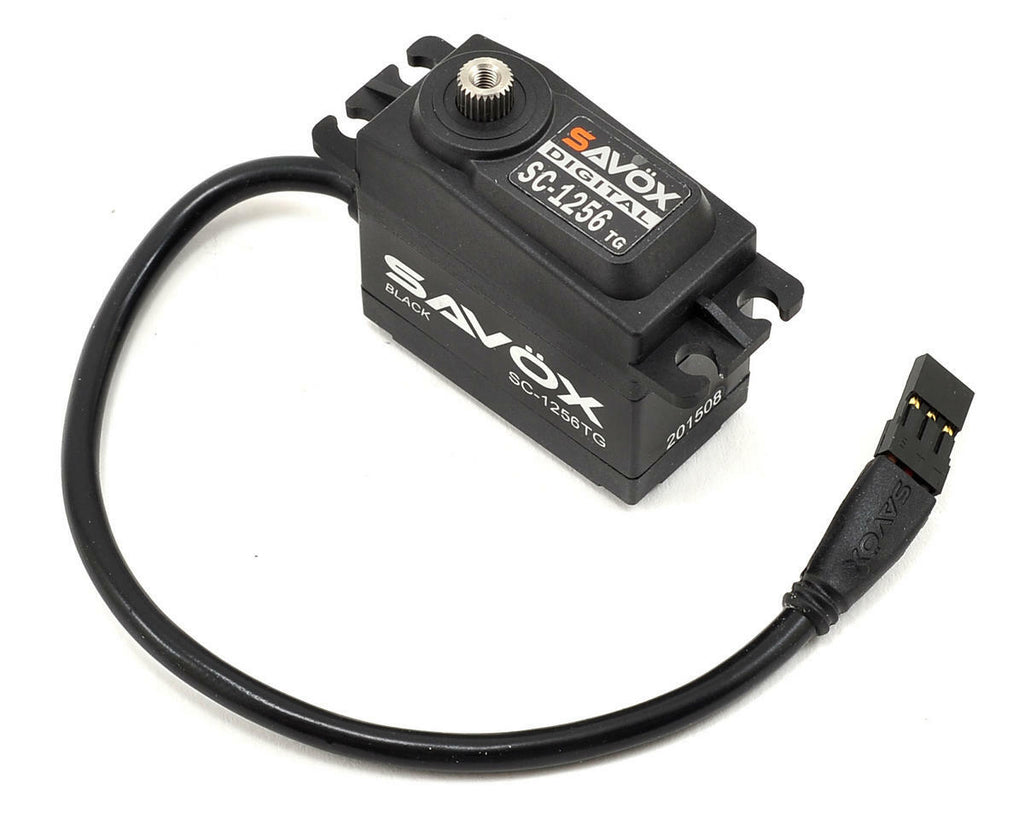 Savox SC1256TG Black Edition Standard Digital High Torque Titanium Gear RC Servo