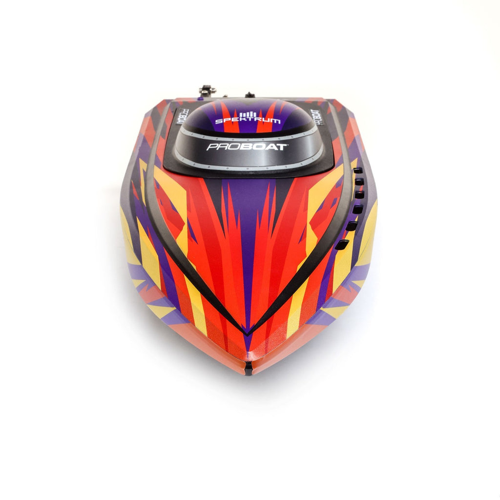 Sonicwake 24" Self-Righting Brushless Deep-V RTR (With Battery & Charger), Red
