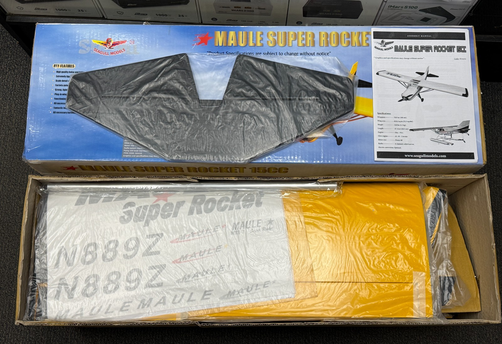 Seagull Models Maule Super Rocket 15cc RC Remote Control Airplane ARF SEA-232
