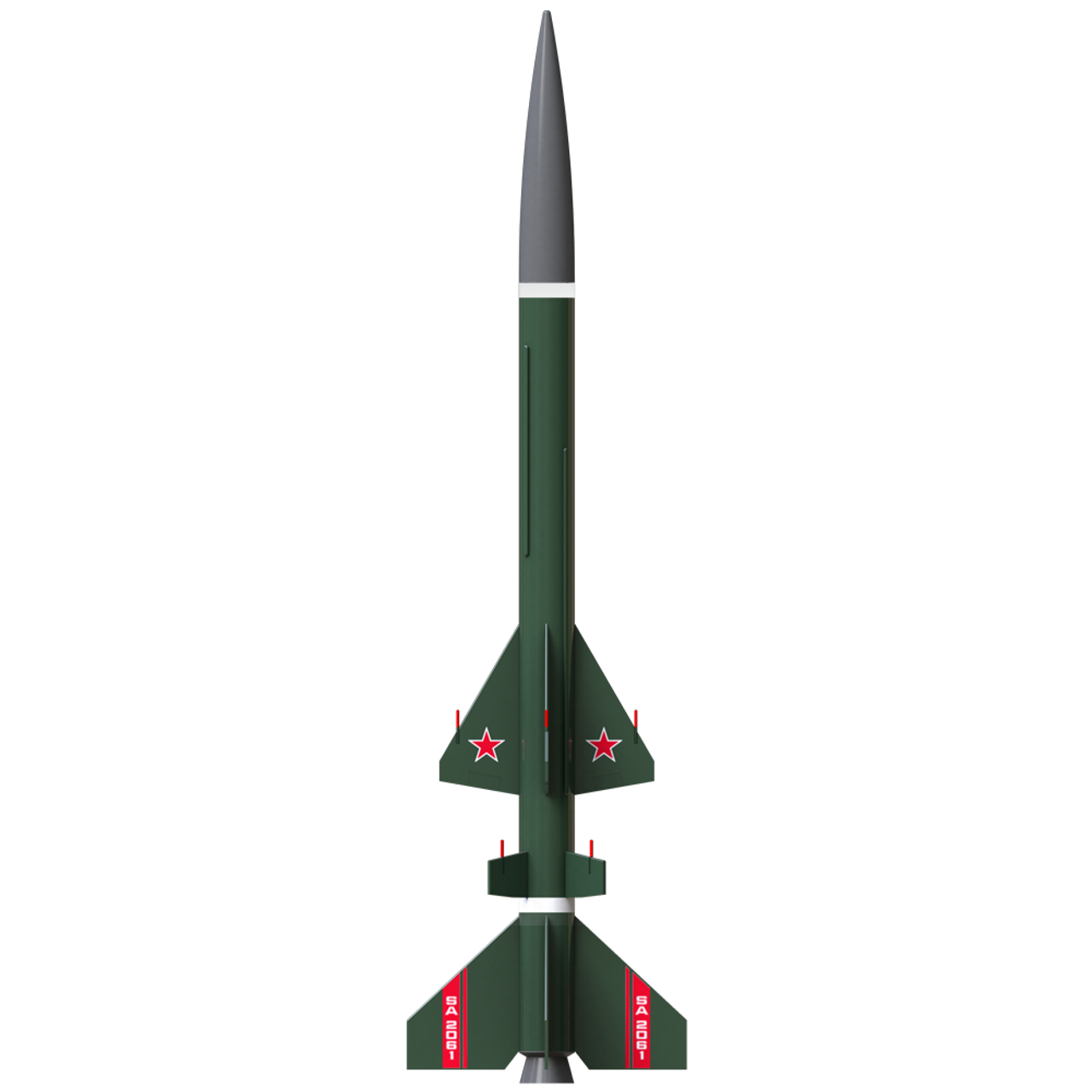 Estes Sasha SA-2061 Flying Model Rocket Kit EST7271 7271 Skill Level Advanced